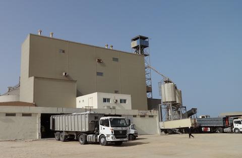 GMM - Grands Moulins de Mauritanie - Minoterie à Nouachott en Afrique